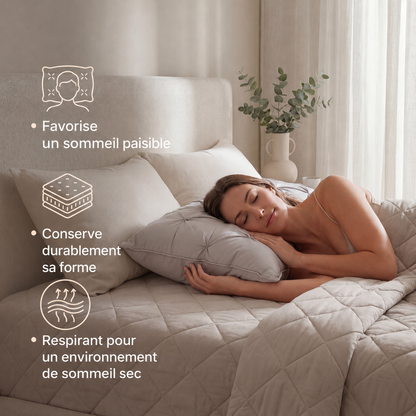 SoftCloud® Pillow – Hypoallergenic Premium Comfort Pillow